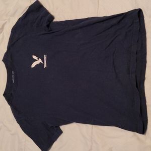 American Eagle Men's XSmall Dark Blue T-Shirt